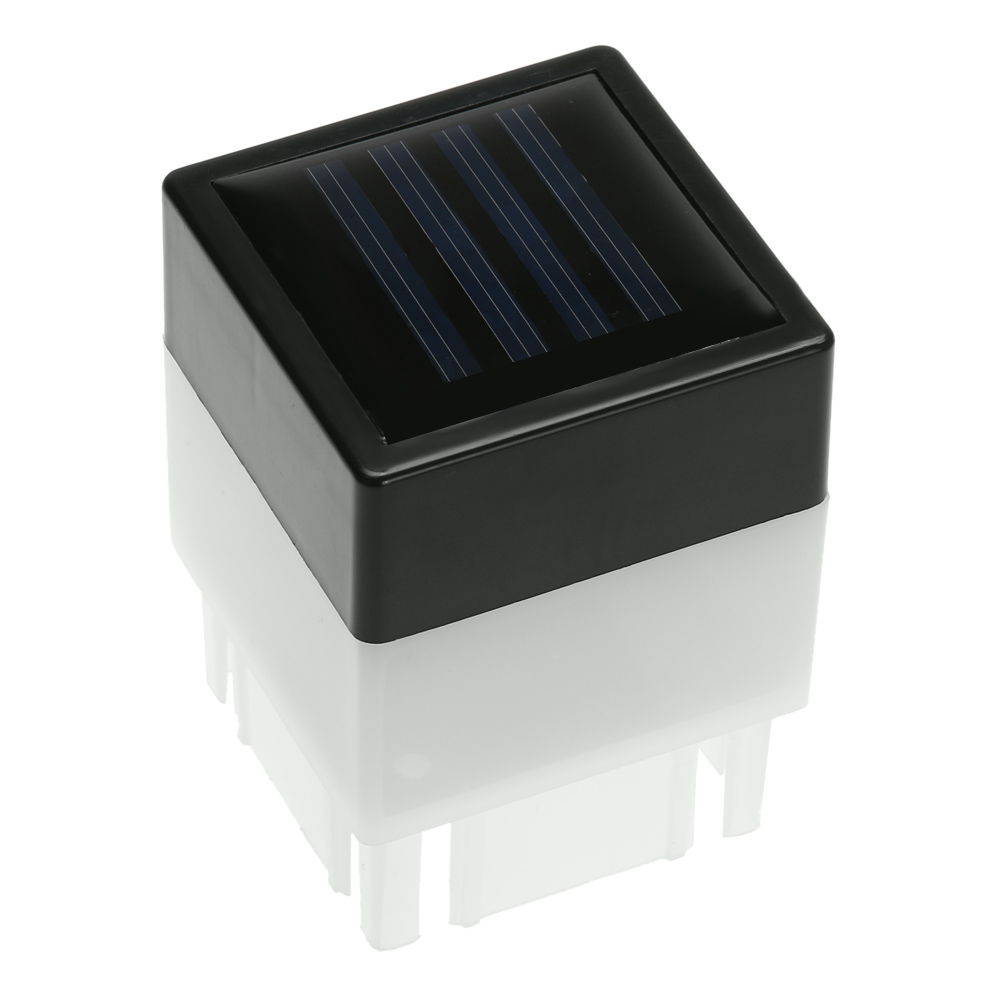 Smart Garden Ornaments - LED Solar Column Head Pillar Lamp