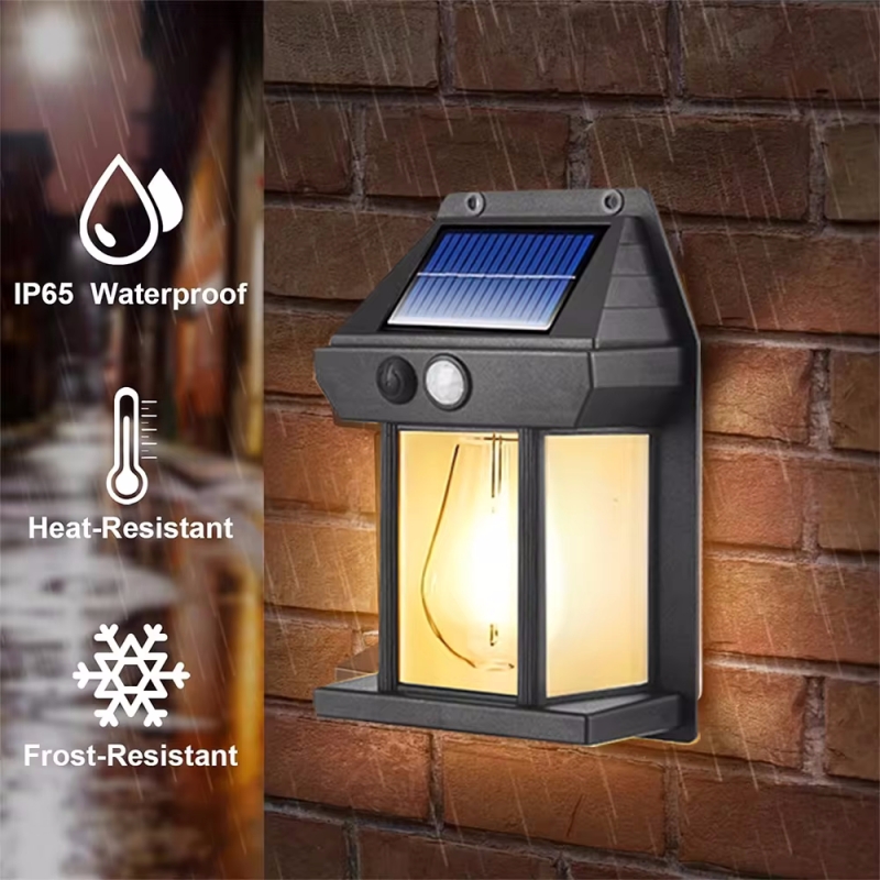 Smart Garden Ornaments - Solar Wall Light Outdoor Waterproof Sunlight
