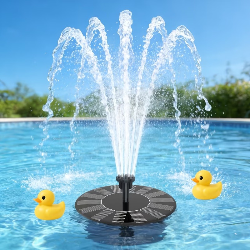 Smart Garden Ornaments - Solar Fountain Pump, 13cm | Nozzle