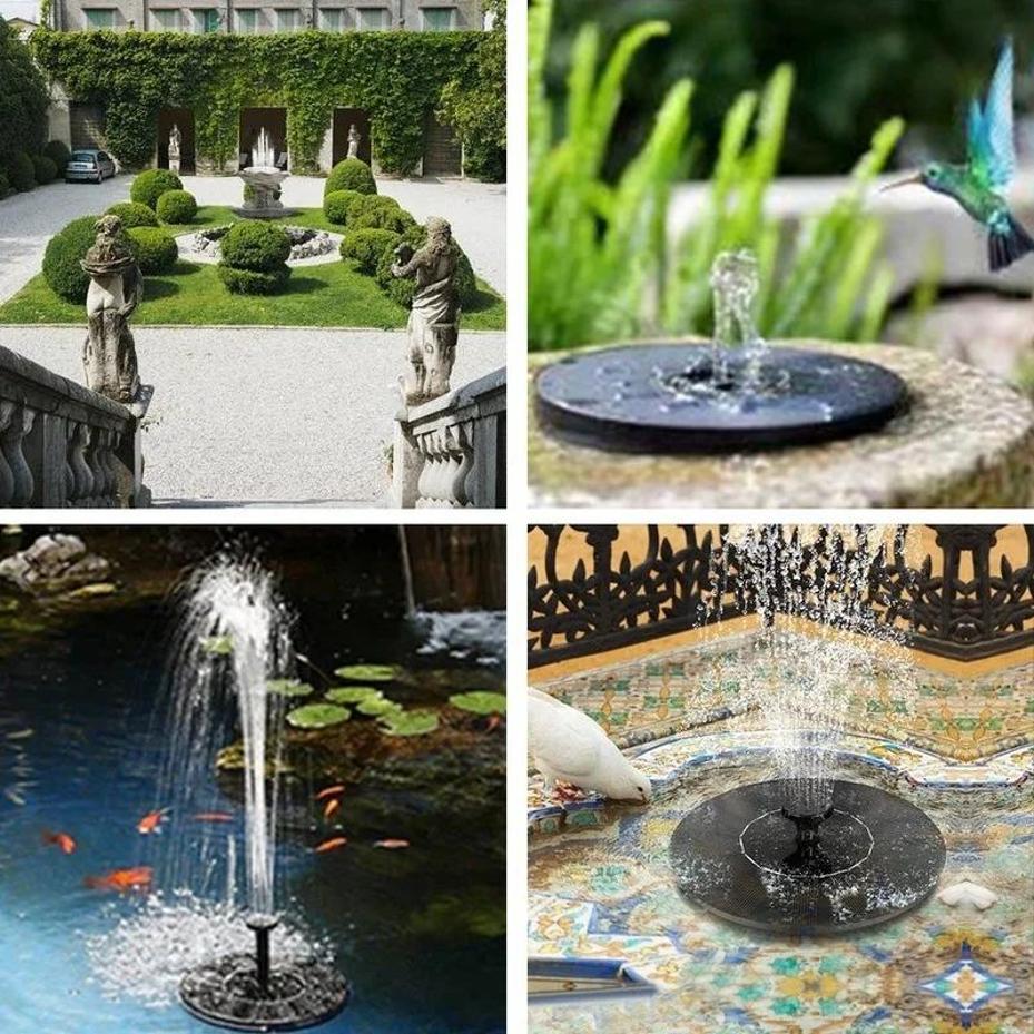 Water Source Mini Solar Water  - Smart Garden Ornaments 评论和价格
