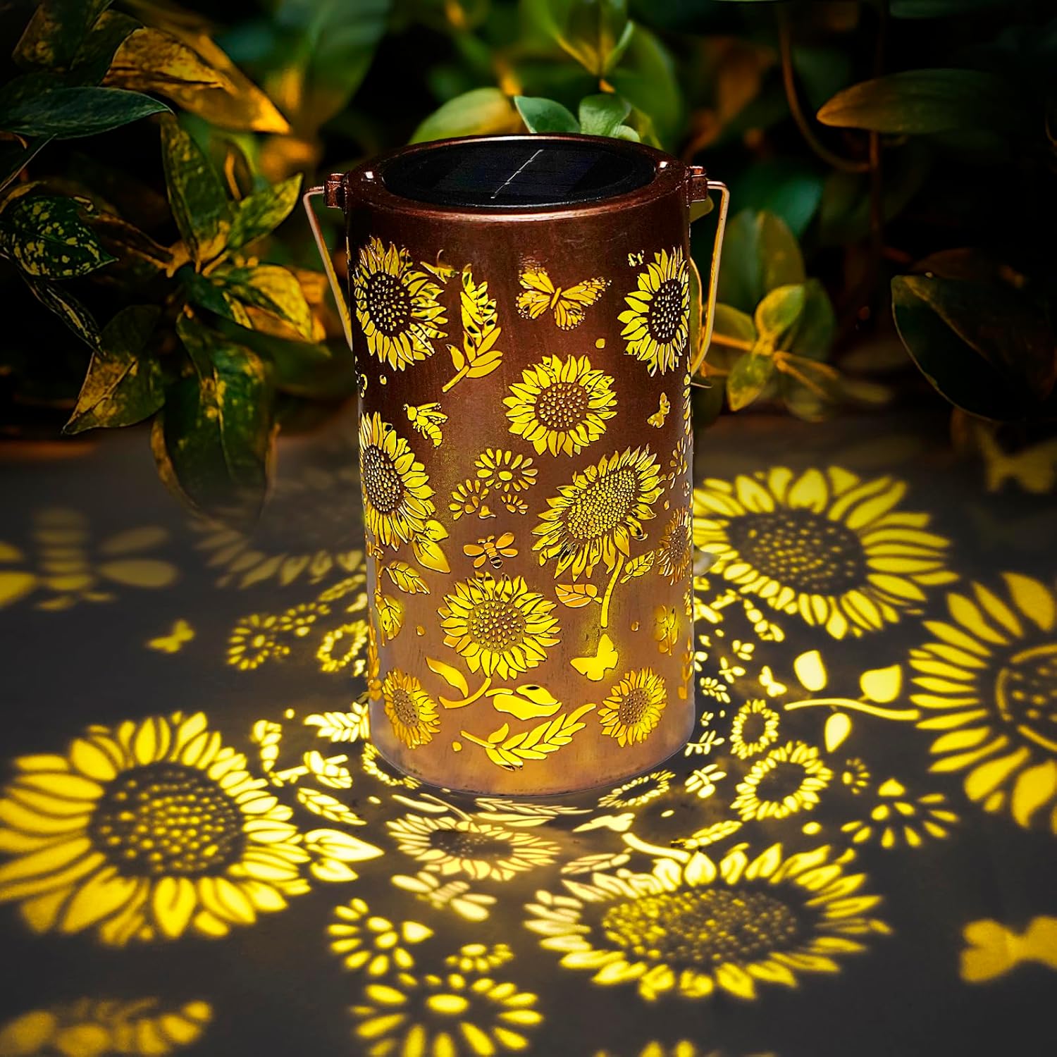 Sunflower Light and Shadow Lig - Smart Garden Ornaments 评论和价格