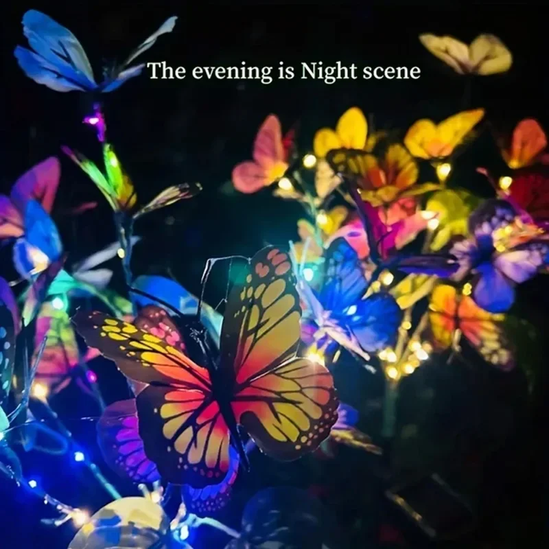 Solar LED Butterfly Garden Lig - Smart Garden Ornaments 评论和价格