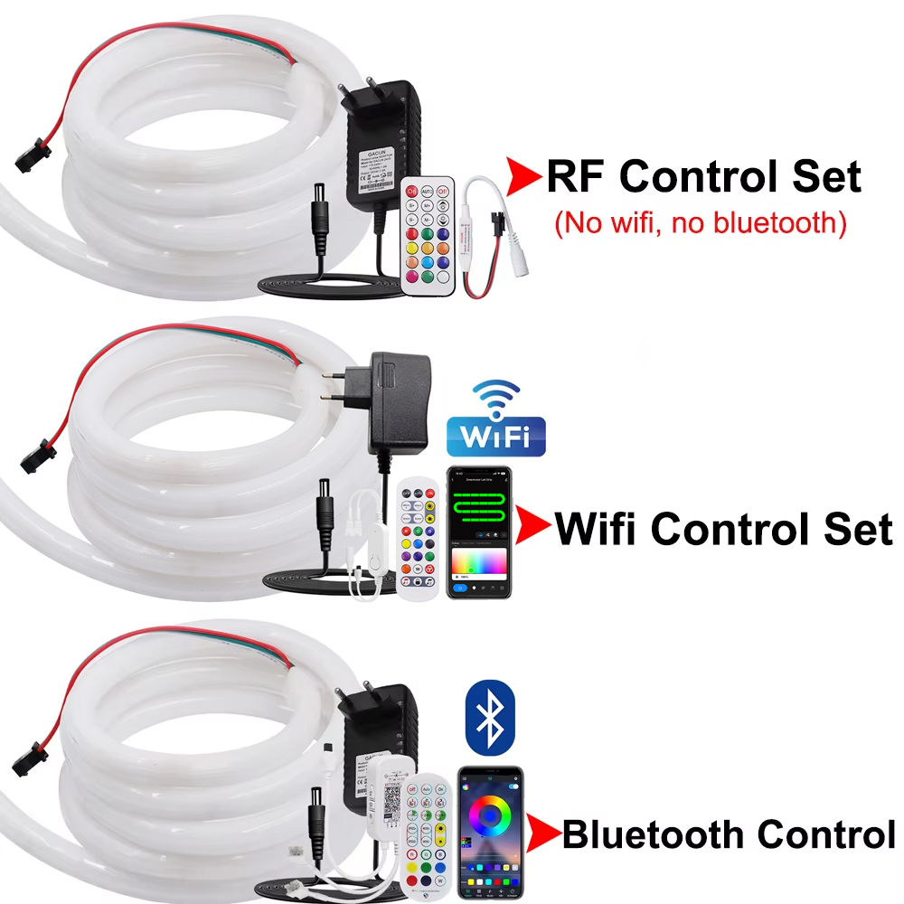 WS2811 Dream Color Round Neon  - Smart Garden Led Lights 评论和价格