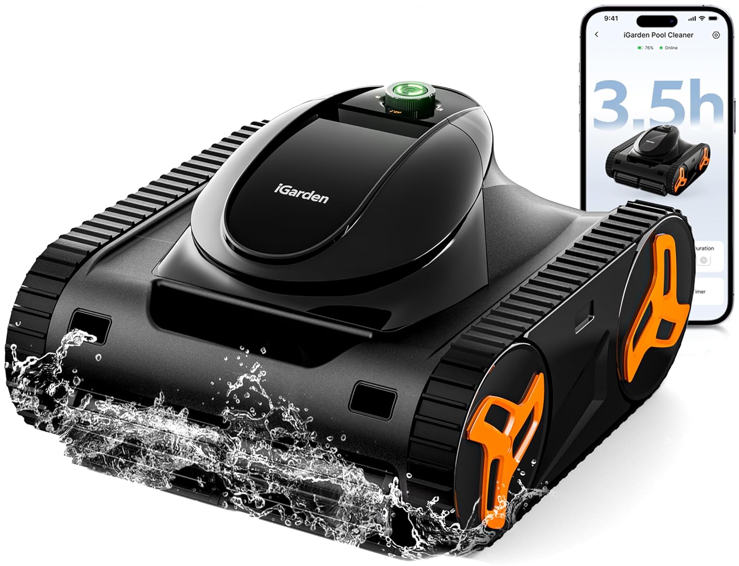 Robotic Pool Cleaner KN Series - Smart Gardening 评论和价格
