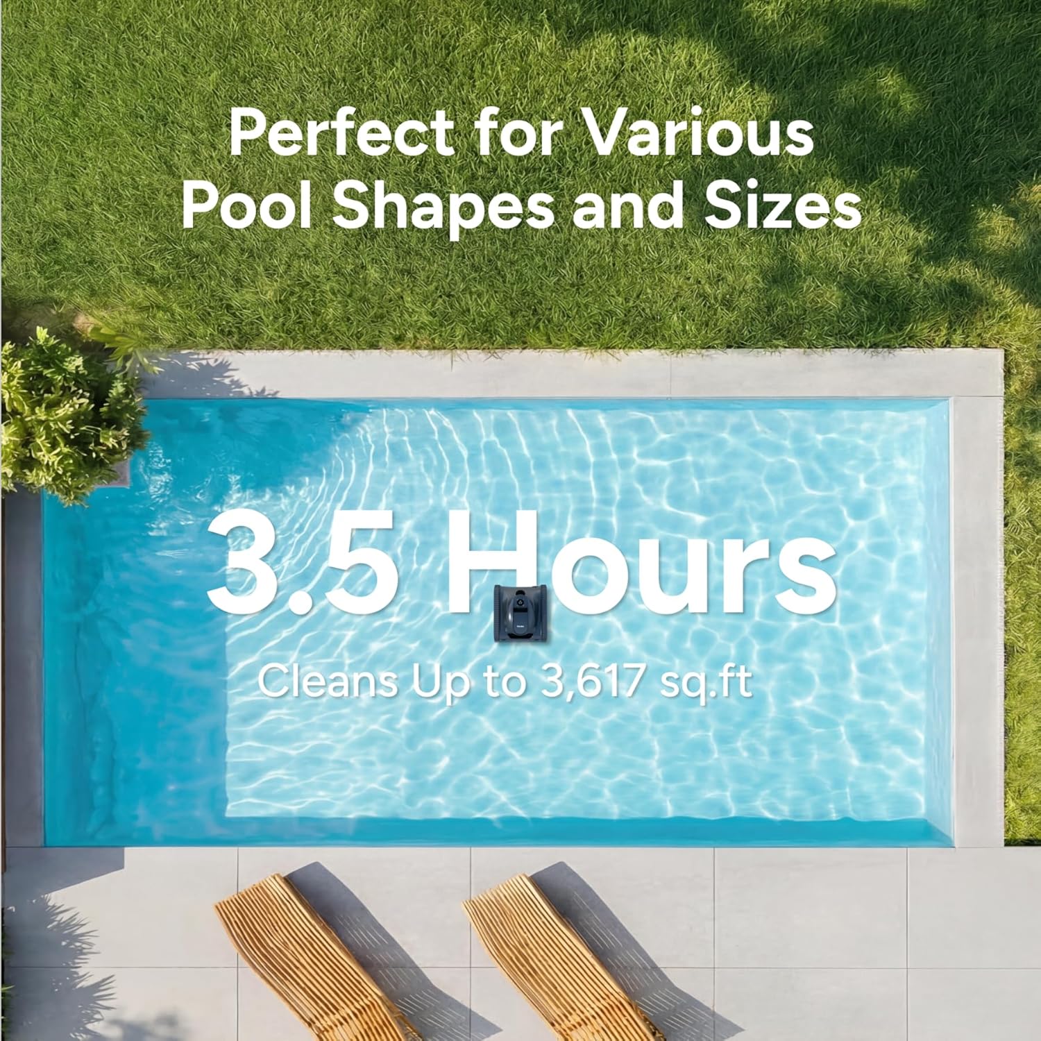 Robotic Pool Cleaner KN Series - Smart Gardening 评论和价格