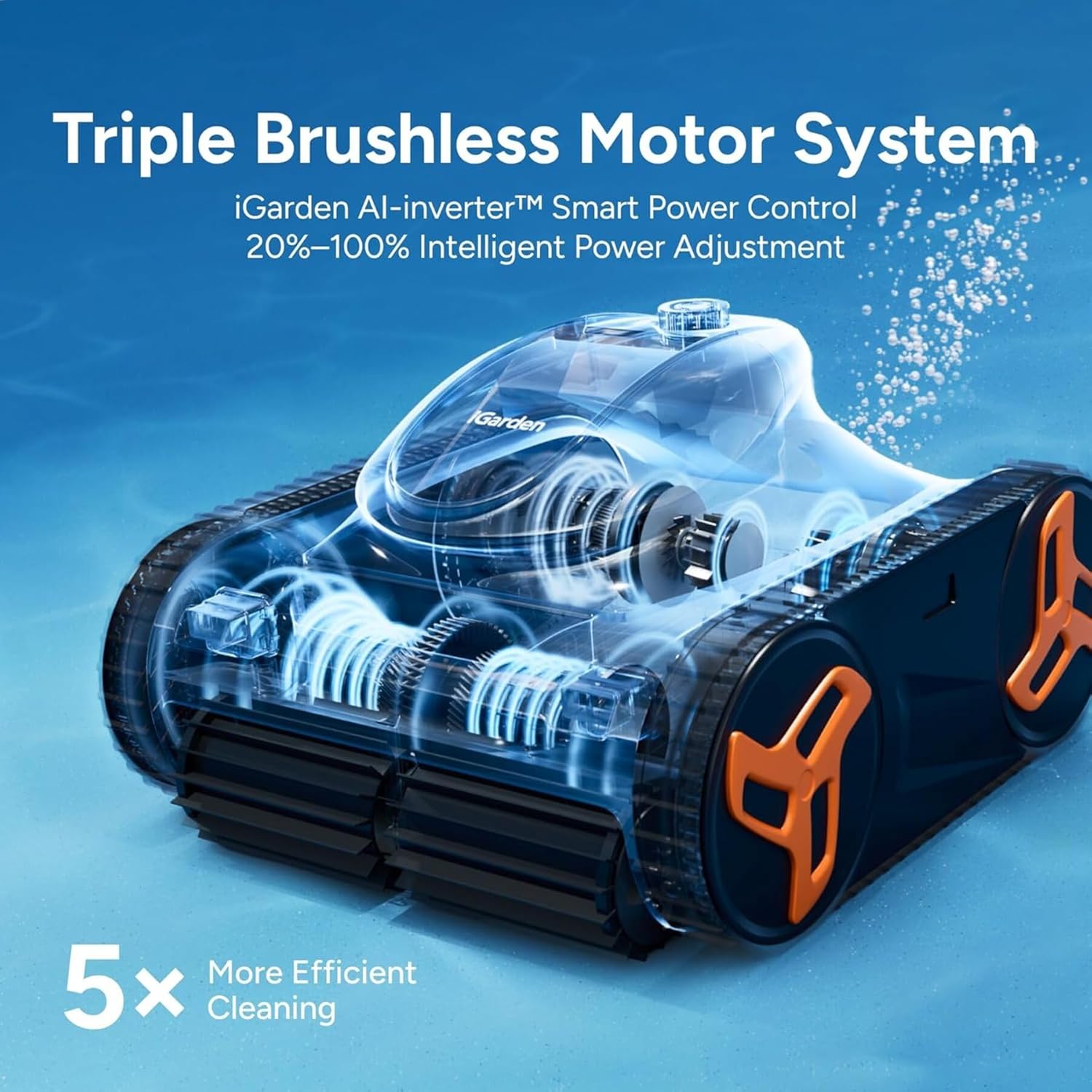 Robotic Pool Cleaner KN Series - Smart Gardening 评论和价格