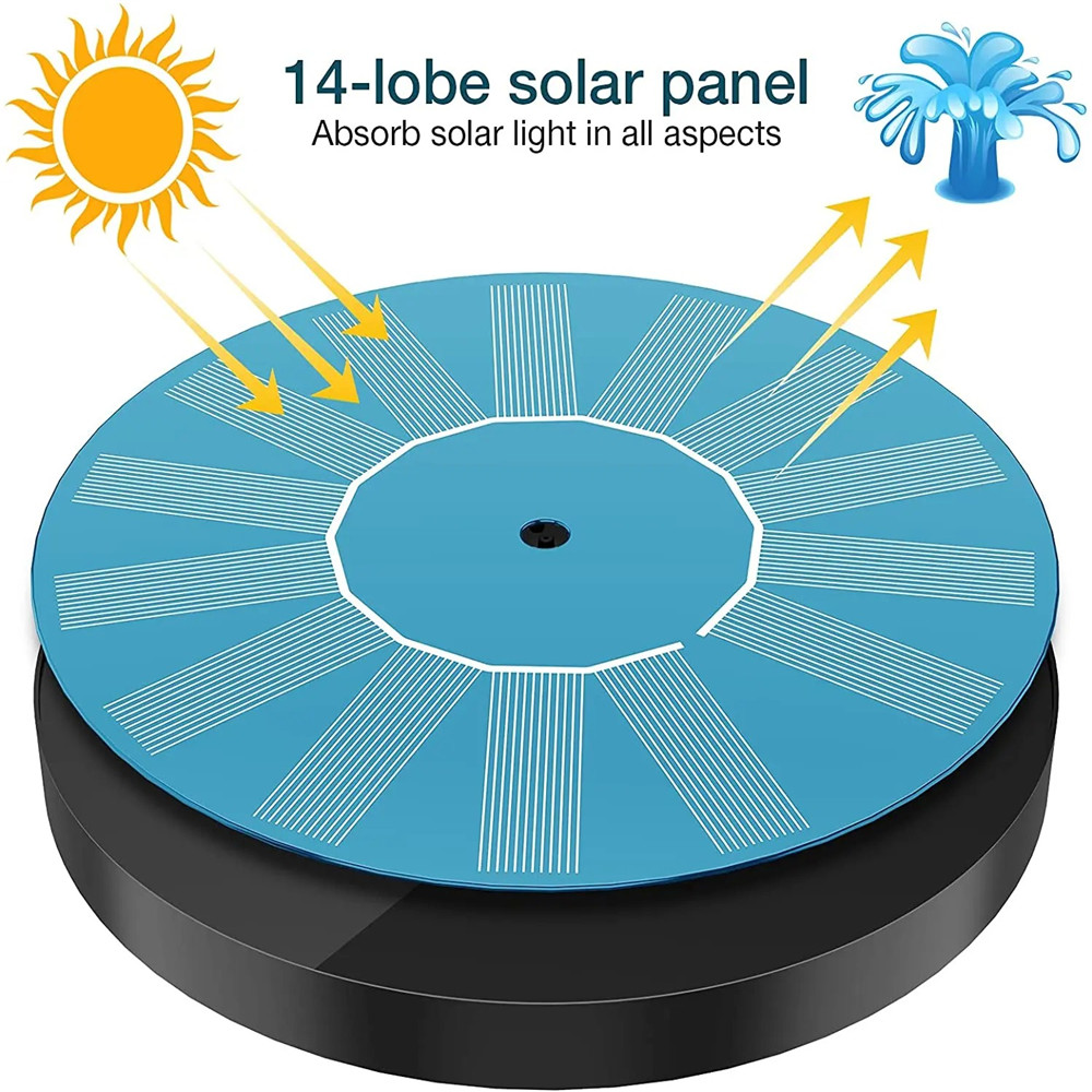 13cm Floating Solar Panel Sola - Smart Garden Ornaments 评论和价格