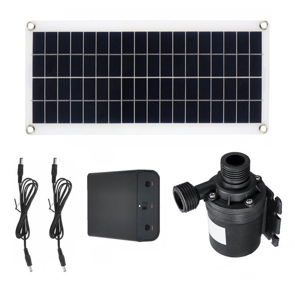 1 Set 20W Solar Panel Fountain - Smart Garden Ornaments 评论和价格